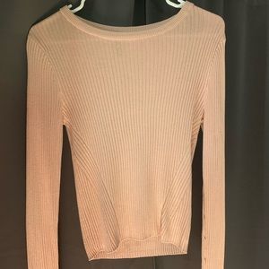 Baby pink H&M sweater